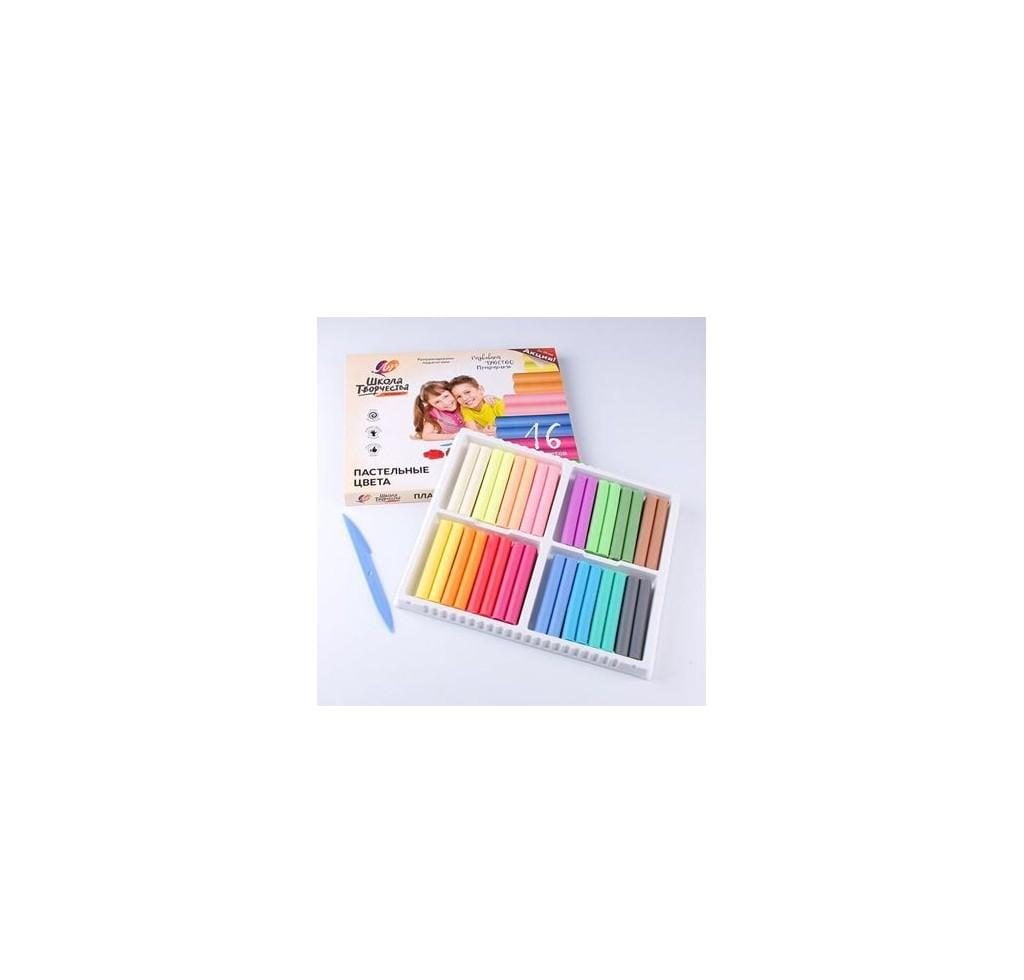 plastilin-voskovoj-shkola-tvorchestva-16cv-29s-1772-08-luch-Pasta-de-modelat-cerata-Scoala-Creatiei-16cul-29C-1772-08-luch-910638001635319956-e1689163230240.jpg PASTA DE MODELAT CERATA SCOALA CREATIEI 16CUL PASTEL 29C 1772-08 ЛУЧ - Image 1