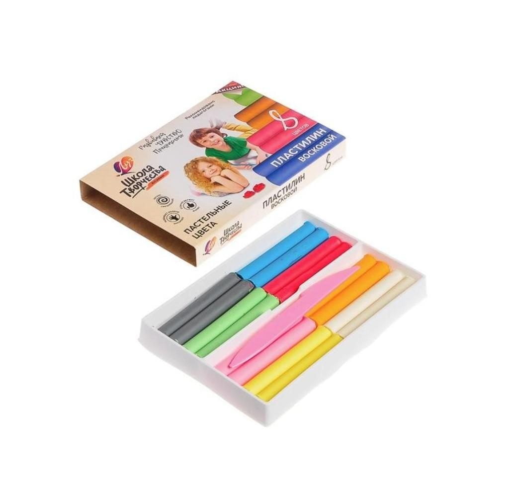 plastilin-voskovoj-shkola-tvorchestva-8cv-29s-1770-08-luch-Pasta-de-modelat-cerata-Scoala-Creatiei-8cul-29C-1770-08-luch-882926001635319988-1-e1689163080623.jpg PASTA DE MODELAT CERATA SCOALA CREATIEI 8CUL PASTEL 29C 1770-08 ЛУЧ - Image 1