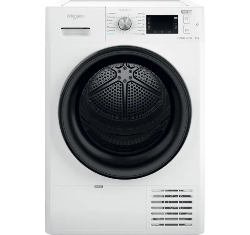 pm-53-1.webp Uscător de rufe Whirlpool FFT M22 9X2B EE, 9, Alb - Image 1