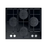 Plită pe gaz Hotpoint-Ariston HAGS 61F/BK, Negru