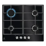 Plită pe gaz Electrolux KGG6426K, Negru