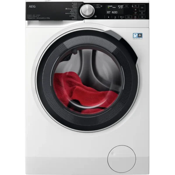 Mașină de spălat cu uscător AEG LWR85865O, 8kg, Alb