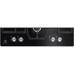 Plită pe gaz Electrolux KGG6456K, Negru - Image 5
