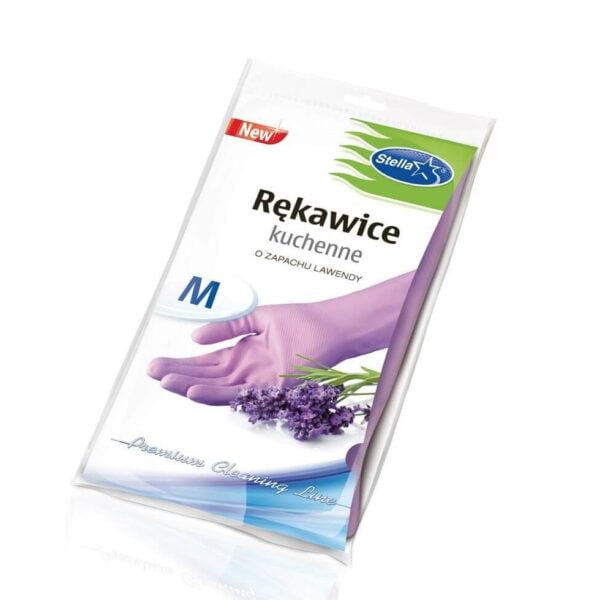 MANUSI DE GUMA CU MIROS DE LAVANDA M, R-0340