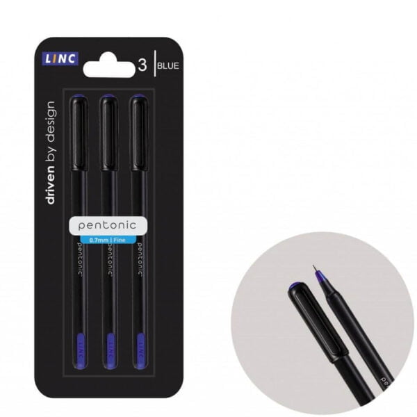 PIX CU ULEI LINC PENTONIC SET 3 BUC BLISTER 0.7MM 7024