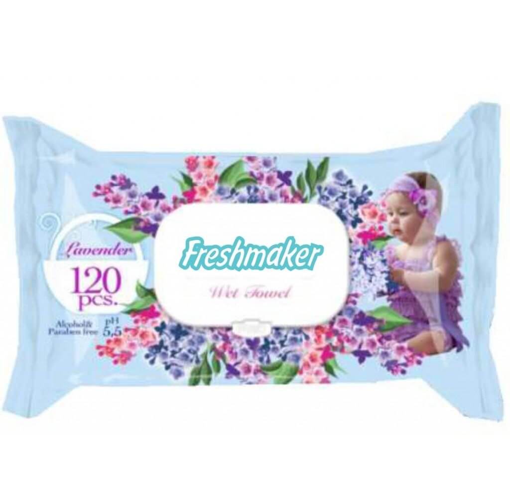 salfetki-vlazhnye-Freshmaker-Lavander-120sht-s-kryshkoj-Servetele-umede-Freshmaker-Lavander-120-buc-cu-capac-763926001581330064-e1637960341309-1.jpg SERVETELE UMEDE FRESHMAKER LAVANDER 120 BUC CU CAPAC - Image 1
