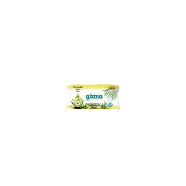 SERVETELE UMEDE GIZMO CU CAPAC 120 BUC CAMOMILE