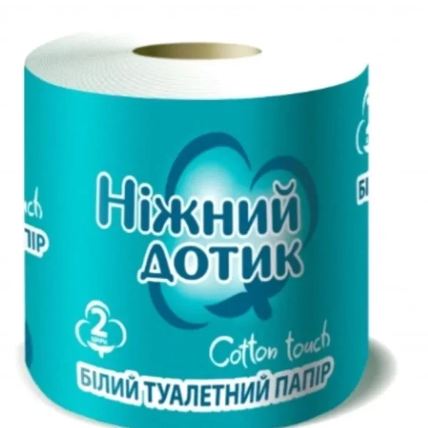 HIRTIE IGIENICA HIЖНИЙ ДОТИК 1 ROLA, 174 FOI, 2 STR