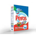 PEROS DETERGENT PRAF MANUAL ȘI SEMIAUTOMAT 400GR, CUTIE DIN CARTON, BRIGHT COLORS P/U RUFE COLORATE