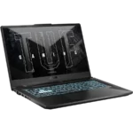 Laptop Gaming 17,3" ASUS TUF Gaming F17 FX706HF, Graphite Black, Intel Core i5-11400H, 16GB/512GB, Fără SO - Image 2