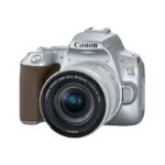 Aparat foto DSLR Canon EOS 250D + EF-S 18-55 IS, Argintiu