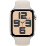 Ceas inteligent Apple Watch SE 2, 40mm, Starlight - imagine 3