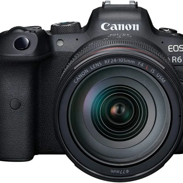 Aparat Foto Mirrorless Canon EOS R6 + RF 24-105 IS, Negru