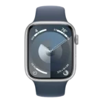 Ceas inteligent Apple Watch Series 9 GPS, 41mm, Storm albastru - imagine 4
