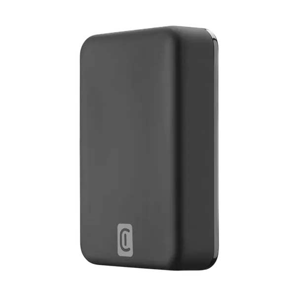 Acumulator extern Cellularline MAGSAFE 5000 Wireless, 5000mAh, Negru