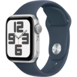 Ceas inteligent Apple Watch SE 2, 44mm, Storm Blue | Silver