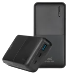 Acumulator extern RivaCase VA2571, 20000mAh, Negru - imagine 2