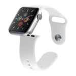 Curea pentru ceas Cellularline Urban Band, Silicon, Alb