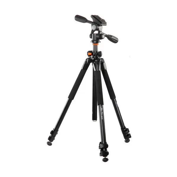 Tripied Video Vanguard ALTA PRO 263AP, Cap panoramic cu 3 căi, Negru