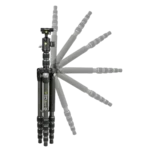 Trepied/Monopod Vanguard VEO3T 235CBP, Cap trepied de minge, Negru - imagine 5