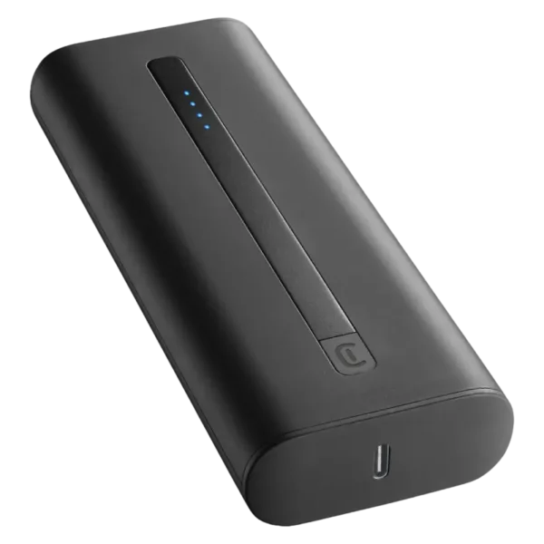 Acumulator extern Cellularline Thunder 20000, 20000mAh, Negru