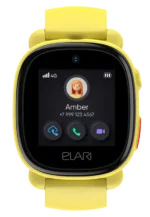 Ceas pentru copii Elari KidPhone 4G Lite, Galben - Image 3