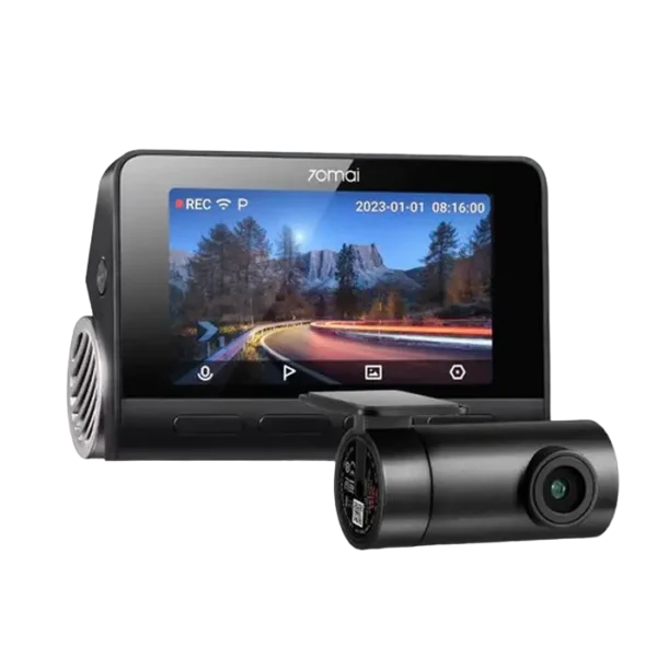 Set Dash Cam față și spate 70mai A810, Negru