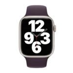 Curea pentru ceas Apple ML7N3ZM/A, Piele, Medium, Cireș - Image 2
