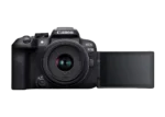 Aparat Foto Mirrorless Canon EOS R10 + RF-S 18-45 IS STM & Adapter, Negru - imagine 3