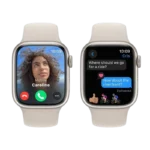 Ceas inteligent Apple Watch Series 9, 41mm, Starlight - imagine 4