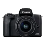 Aparat Foto Mirrorless Canon EOS M50 Mark II, Black + EF-M 15-45 IS, Negru - imagine 5