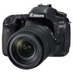 Aparat foto DSLR Canon EOS 80D + EF-S 18-135 IS, Negru