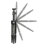 Trepied/Monopod Vanguard VEO3T 204CBP, Cap trepied de minge, Negru - imagine 2