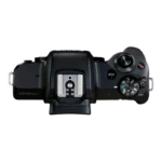 Aparat Foto Mirrorless Canon EOS M50 Mark II, Black + EF-M 15-45 IS, Negru - imagine 3