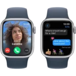 Ceas inteligent Apple Watch Series 9 GPS, 45mm, Silver | Storm Blue - imagine 2