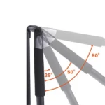 Tripied Video Vanguard ALTA PRO 263AP, Cap panoramic cu 3 căi, Negru - imagine 5