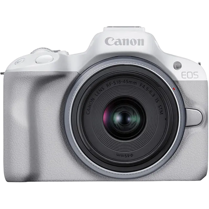 ac3e8ecf-fbb9-4f82-96e6-a8a785a41265.webp Aparat Foto Mirrorless Canon EOS R50 & RF-S 18-45mm f/4.5-6.3 IS STM KIT - Image 1