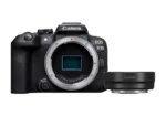 Aparat Foto Mirrorless Canon EOS R10 Body & Adapter, Negru - imagine 7