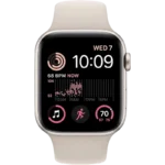 Ceas inteligent Apple Watch SE (2nd gen), 44mm, Starlight - imagine 4