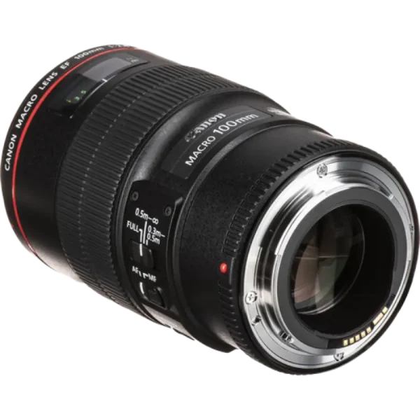 Obiectiv foto Canon EF 100mm f/2.8L Macro IS USM