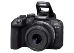 Aparat Foto Mirrorless Canon EOS R10 + RF-S 18-45 IS STM & Adapter, Negru