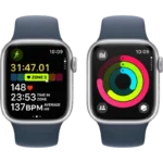 Ceas inteligent Apple Watch Series 9 GPS, 45mm, Silver | Storm Blue - imagine 6