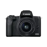 Aparat Foto Mirrorless Canon EOS M50 Mark II + EF-M 15-45 IS + EF-M 55-200 IS, Negru