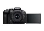 Aparat Foto Mirrorless Canon EOS R10 + RF-S 18-150mm IS STM & Adapter, Negru - imagine 5