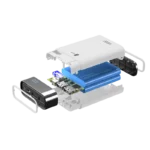 Acumulator extern Cellularline FreePower MANTA 10000, 10000mAh, Alb - imagine 5