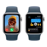 Ceas inteligent Apple Watch SE 2, 44mm, Storm Blue | Silver - Image 2