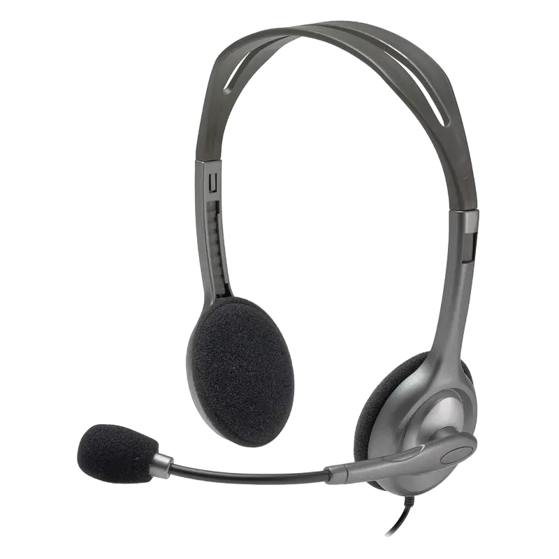 2bd29e7d-d014-41a9-bfd2-2a62f7e94180.webp Căști Logitech H110, Gri - Image 1