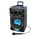 Microfon Karaoke MUSE MC-20 B, Cu fir, Negru - imagine 3