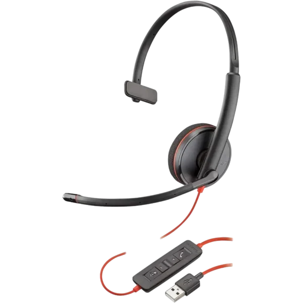 Căști Plantronics Blackwire C3210, Negru