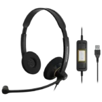 Căști EPOS SC 60 USB, Negru